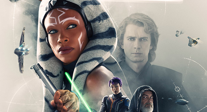 Star Wars: Ahsoka cast poster