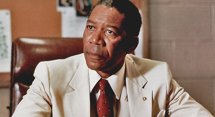 Morgan Freeman in Lean on Me (1989)