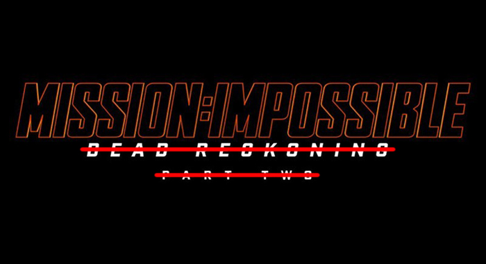 Former title treatment for eighth Mission: Impossible film